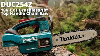 MAKITA 18V LXT Brushless 10” Top Handle Chain Saw (DUC254Z)