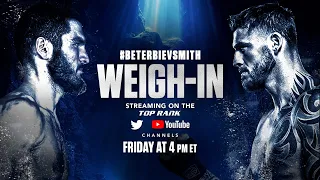 Artur Beterbiev vs Joe Smith Jr | OFFICIAL WEIGH-IN