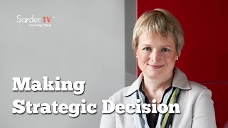 Who should be making strategic decisions? Rita McGrath, Author, The End of Competitive Advantage