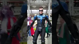 Nightwing cosplay Titans Comic Con #Shorts