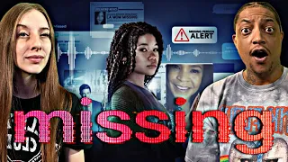 MISSING(2023) | MOVIE REACTION | OUR FIRST TIME WATCHING | THIS IS MOVIE IS WILD | STORM REID 🤯😱