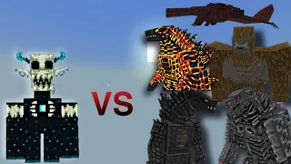 Tryden vs Updated Monsterverse Bosses - Mob Battle