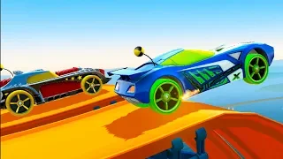 МАШИНКИ ХОТ ВИЛС #12 Скоростные Тачки в Хот Вилс / Hot Wheels. Кид играет в гонки