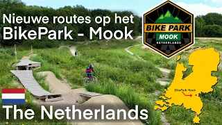 BikePark Mook - Drone beelden van de nieuwe tracks