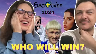 Reacting To Viral Eurovision Songs 2024