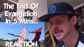 The End Of Evangelion in 5 Minutes (LIVE ACTION) (Sweded) REACTION