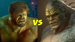 Marvel's Avengers - Hulk VS Abomination Boss Fight (PS4 PRO)