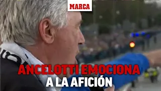 Los cánticos de los jugadores del Real Madrid: lo de Ancelotti emociona I MARCA