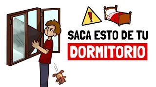 5 Cosas que debes SACAR del DORMITORIO de tu casa 🧹🛏️