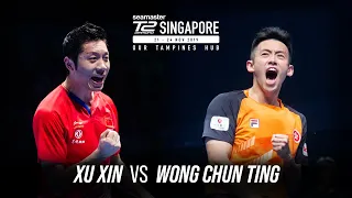 T2 Diamond 2019 Singapore (R16) | Xu Xin vs Wong Chun Ting | Full Match