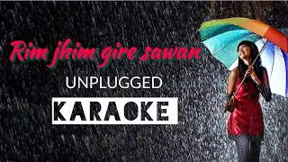 Rim jhim gire sawan 🎹 Unplugged Karaoke🎙️Kishore Kumar _Karaoke_With_Lyrics #Y&iProduction