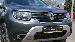 Renault Duster установка сетки в бампер ( РЕНО ДАСТЕР )