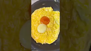 White egg??? #asmr #food #omelette