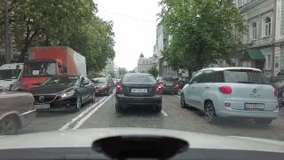 Driving in Ukraine 27 May 2021 [41] (DJI Pocket 2 as CARDVR) From Vorovskogo str. to VDNKH Kyiv