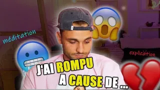 J'AI ROMPU à cause d'UN TOURNAGE!!!