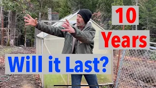 10 Year Harbor Freight Greenhouse Review