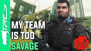 MY TEAM IS TOO SAVAGE! - Gears of War Ultimate Edition Gameplay (Multiplayer Gameplay)