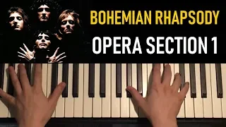 HOW TO PLAY - Bohemian Rhapsody - by Queen (Piano Tutorial Lesson) [PART 4]