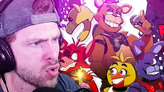 Vapor Reacts to FNAF 1 SONG REMIX COVER by @APAngryPiggy REACTION!