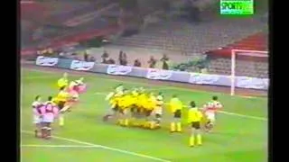 1993 October 20 Arsenal England 3 Standard Liege Belgium 0 Cup Winners Cup