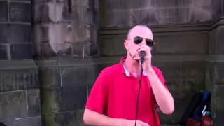 Dave Crowe Beat Boxer Royal Mile Festival Fringe Edinburgh Scotland