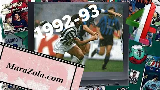 Channel 4 Football Italia Live 1992-93_Juventus v Inter_Peter Brackley