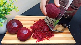 Betteraves Râpées‼️ Recette facile le goût est plus que merveilleux 👌🔝 Grated Beets Recipe