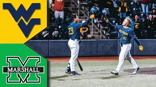 Marshall vs #24 West Virginia Baseball Highlights | INTENSE GAME | College Baseball Highlights 2023