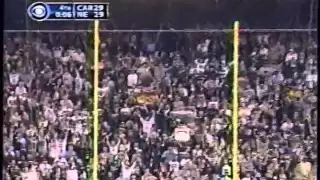 Adam Vinatieri Kicks Game Winning Field Goal in Super Bowl XXXVIII