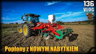 Nowy nabytek! Siewnik do poplonów. Uprawiam i "sieję ekoschemat" | Vlog #136