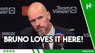 Bruno LOVES playing for Manchester United! | Erik ten Hag | Man Utd 3-2 Newcastle