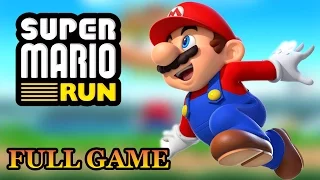 Super Mario Run 100% Gameplay (Full Game Walkthrough, All Pink, Purple & Black Coins)