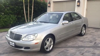 2004 Mercedes Benz S500 Sedan Review and Test Drive by Bill - Auto Europa Naples