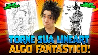 MELHORE sua LINEART conhecendo esses ESTILOS! | Sketch Crás