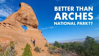If You Like Arches National Park, You'll LOVE This Place! (SUV Camping/Vanlife Adventures)