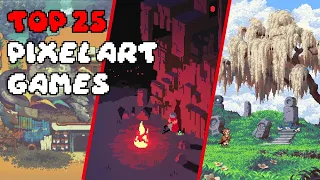 TOP 25 Pixel Art Games of ALL TIME! (2024 Version)