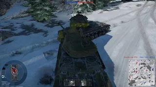 #WarThunder - IS-4M Power bounce M103