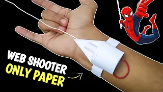 Making Spider-Man Web Shooter without spring | Paper Web Shooter