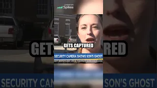 Mom captures ghost of son in security footage #ghostsighting #supernatural #securityfootage