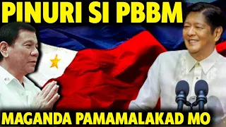 ANYARE!! Duterte Biglang Pinuri Si Pres. Ferdinand "Bongbong" Marcos Jr.