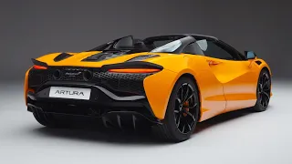 New McLaren Artura Spider has arrived with 700HP