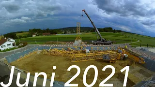 Bauprojekt Avenir / Juni 2021 / Neubau / Zeitraffer Baustelle