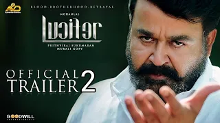 Lucifer official  trailer 2 || Mohanlal || prithviraj || manjuwarrior||murali gopy||fan made trailer
