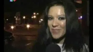 Ruslana in an interview for Lithuania
