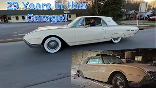 FORGOTTEN 1962 Ford Thunderbird 428! Cruisin' After 29+ Years! Part 3