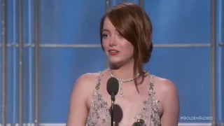 Emma Stone - Golden Globes Awards 2017