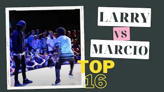 LARRY [LES TWINS] vs MARCIO Battle BAD 🙃 2018 HIP HOP TOP16 | REACTION!