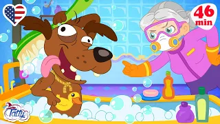 🛁 Bubble Trouble: Chewbarka's Bath Adventure 🐾 Dog Cartoon for kids