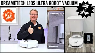 Dreametech L10s Ultra Robot Vacuum and Mop  *HOW TO SETUP*