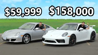 2020 Porsche 911 Carrera S MANUAL vs 2010 Porsche 911 Carrera S // The $100K Divide